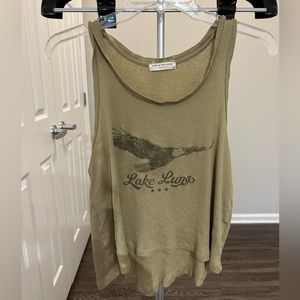 COPY - Spell Lake Luna Organic Tank Olive